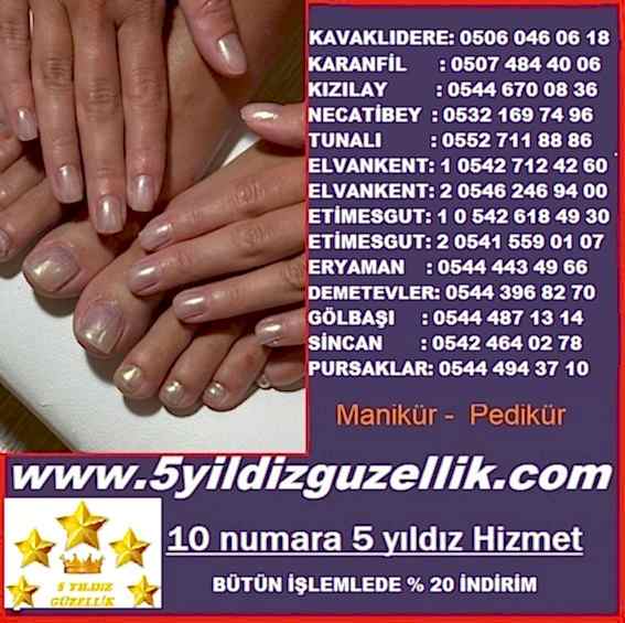 MANİKÜR PEDİKÜR ETİMESGUT