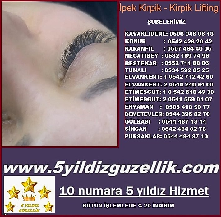 Kirpik Lifting Ankara
