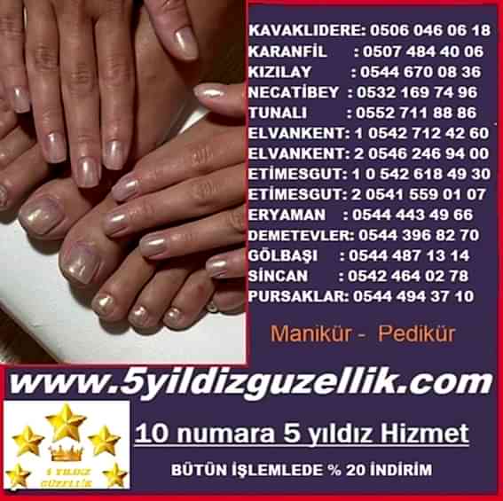 MANİKÜR PEDİKÜR ANKARA
